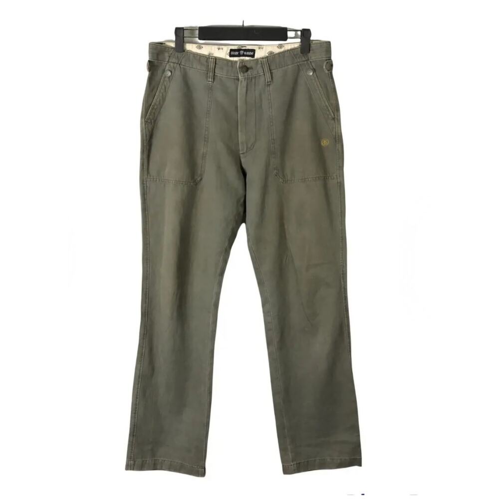 STUSSY × DICKIES ARMY HBT MILITARY TACTICAL PANT – MEN’S US 32 – RARE COLLAB
